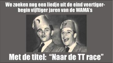 Wamas met zwart kader